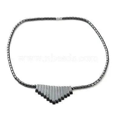 Collier en métal gris Ma boutique