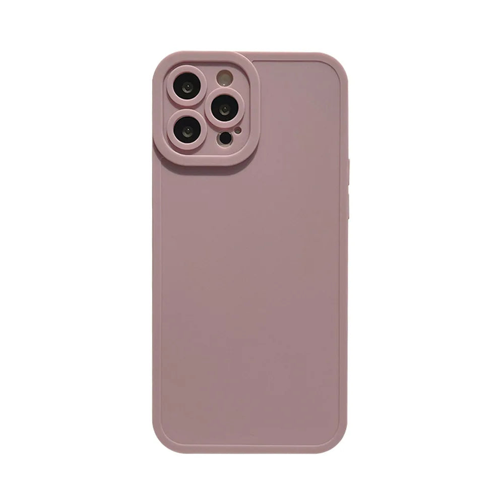 Matte 12 styles soft silicone ins jane phone case for iphone 8 7 plus x xr xsmax 11 12 mini 14 15 pro max 13 promax shockproof Kafinashop