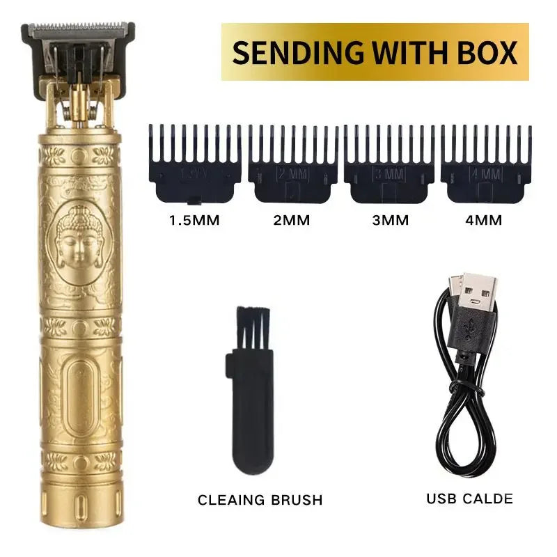 Professional Hair Cutting Machine Wireless Electric Hair Clipper Beard Shaver Men Hair Trimmer Barber For Men Haircut Style Kafinashop