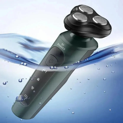 Xiaomi Electric Shavers Men Waterproof Wet Dry Use Electric Trimmer Razor Rechargeable Battery Rotary Shavers Machine Shaving Kafinashop