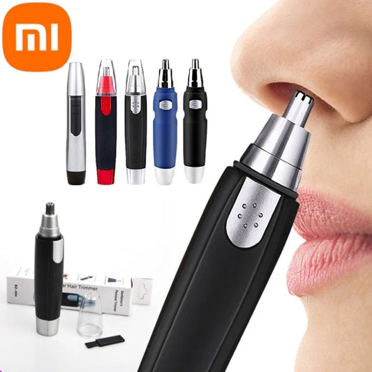 XiaoMi Electric Nose Hair Trimmer Ear Face Eyebrow Hair Clean Trimmer House Home Men Women Nose Hair Nose Remover Face Care Kit Kafinashop