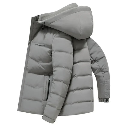 Down Jacket Men's Winter Short Style Cold Resistant Thickened, Casual and Warm Kafinashop