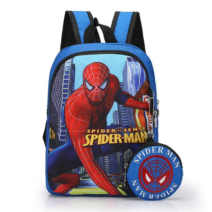 Disney Kids Backpacks For Boys preschool Child Captain America Spider Men Pattern School Bags Teenager Lightweight Cute Knapsack Ma boutique