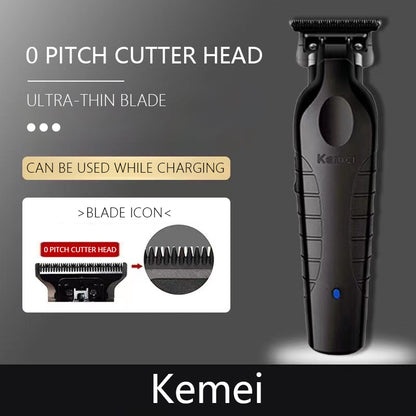 Kemei KM-2299 Hair Trimmer Machine Men's Haircut Machine Hair Clipper Professional Cutter Hair Cutting Machine Clipper Kafinashop