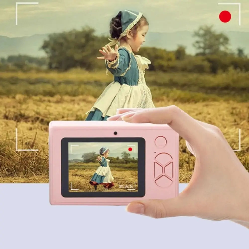 Mini Kids Camera Portable 2.4 Inch Screen High-Definition Digital Camera Selfie Camera Kafinashop