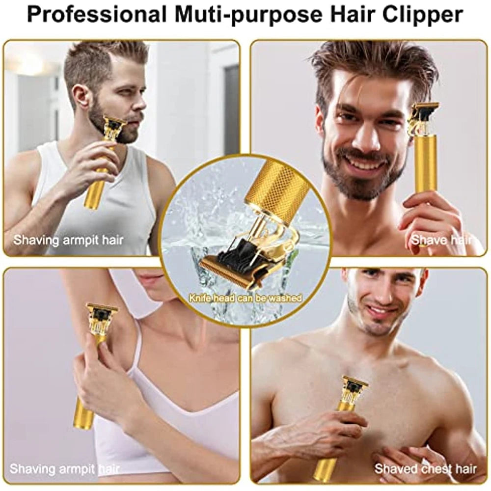 Electric Hair Cutting Machine Vintage T9 Clipper Hair Rechargeable Man Shaver Trimmer For Men's Barber Professional New Hot Sale Kafinashop