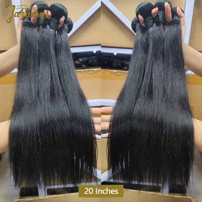 Bone Straight Human Hair Bundles 30 32 Inches Brazilian 100% Human Hair Bundles 1/3/4 Lot Bundles Human Hair Weaves Natural Human Hair Extensions For Women Fast Delivery 3 Days France Kafinashop