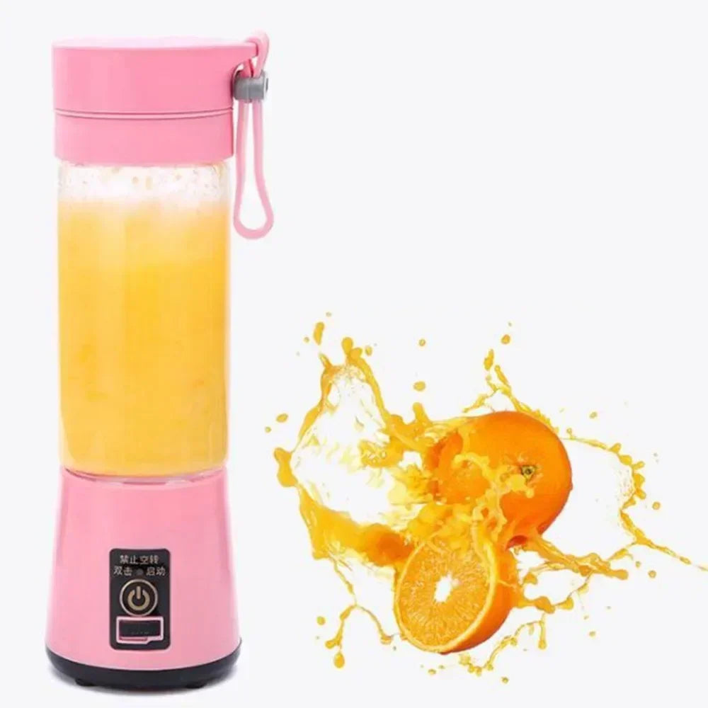 380ml  Portable Electric Fruit Juicer Home USB Rechargeable Smoothie Maker Blenders Machine Sports Bottle JuicingCup Ma boutique