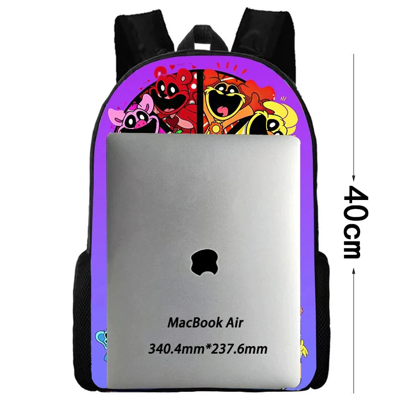 Hot R-Robloxes Game 3 pcs set Child School Backpack with Lunch Bags ,Pencil Bags ,Cartoon School Bags for Boys Girls Best Gift Ma boutique