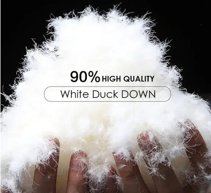 Winter Mens Down Jacket 90% White Duck Down Parkas Coat Male Mid-length Fur Collar -30 Degree Keep Warm Thicken Snow Overcoats Kafinashop