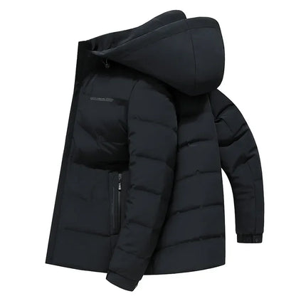 Down Jacket Men's Winter Short Style Cold Resistant Thickened, Casual and Warm Kafinashop