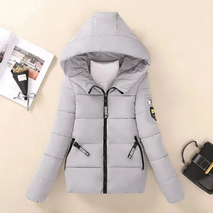 New Winter Jacket Women Parkas Hooded Short Coats Female Parka Warm Thicken Jacket Korean Loose Cotton Padded Outwear Kafinashop