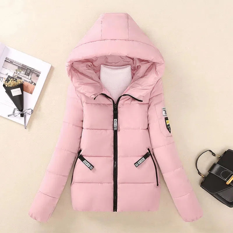 New Winter Jacket Women Parkas Hooded Short Coats Female Parka Warm Thicken Jacket Korean Loose Cotton Padded Outwear Kafinashop