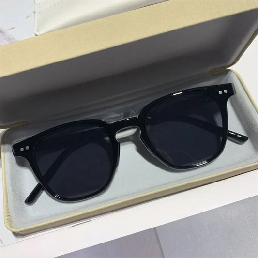 2024 Round Mens Sunglasses Women Classic Small Frame Brand Designer Black Green Driving Green Sun Glasses Female Lady Shades Kafinashop