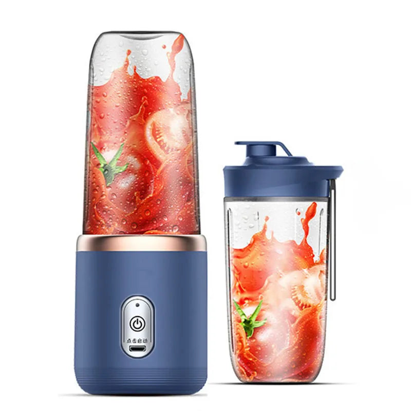 Portable Juicer Blender 300ml Electric Fruit Juicer USB Charging Lemon Orange Fruit Juicing Cup Smoothie Blender Machine Ma boutique