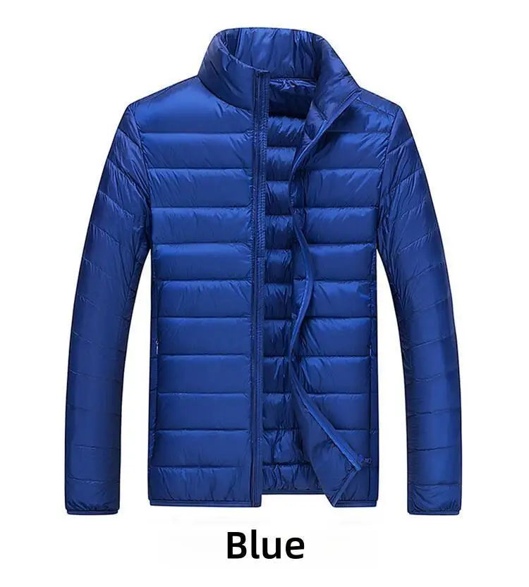 UETEEY Autumn Winter New Ultra Light White Duck Down Jacket Men Waterproof Casual Outdoor Portable Lightweight Male Padded Coats Kafinashop