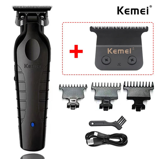 Kemei KM-2299 Hair Trimmer Machine Men's Haircut Machine Hair Clipper Professional Cutter Hair Cutting Machine Clipper Kafinashop