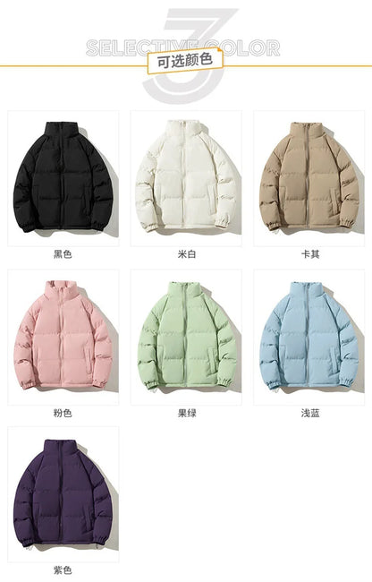 Men's padded jacket windproof winter clothing men's padded clothing men's youth trendy brand warm trendy men's padded clothing Kafinashop