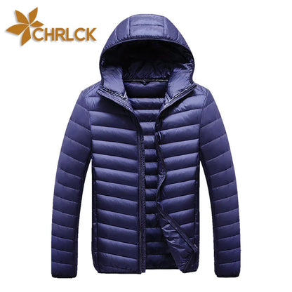 CHRLCK 90% Down Jackets Men's Ultralight Hiking Camping Trekking Winter Coat Outdoor Windproof Warm Puffer Jacket Packable Kafinashop