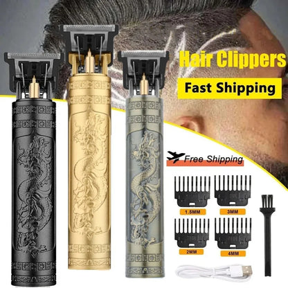 2023 NEW Hair Clipper Trimmer Cordless Hair Cutting Machine Hair Clipper Men USB Trimmer Professional Hair Barber Trimmer Kafinashop