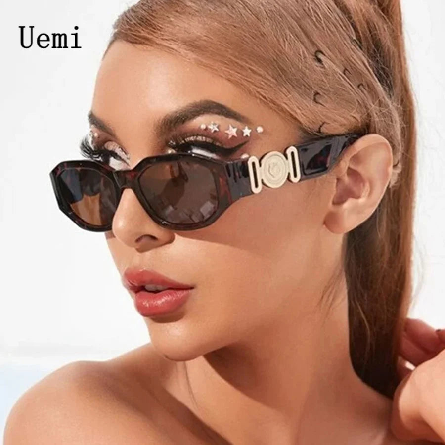 Retro Square Sunglasses For Women Men Vintage Small Frame Fashion Luxury Designer Sun Glasses UV400 Eyewear Trending Products Kafinashop