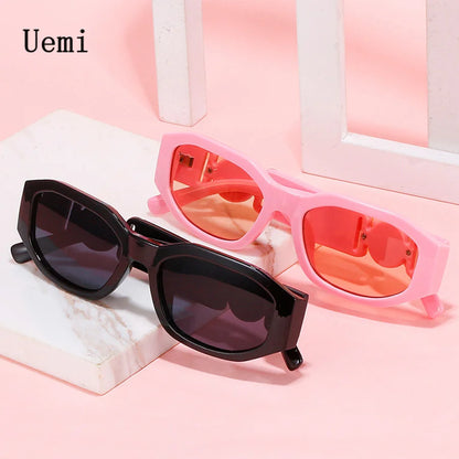 Retro Square Sunglasses For Women Men Vintage Small Frame Fashion Luxury Designer Sun Glasses UV400 Eyewear Trending Products Kafinashop